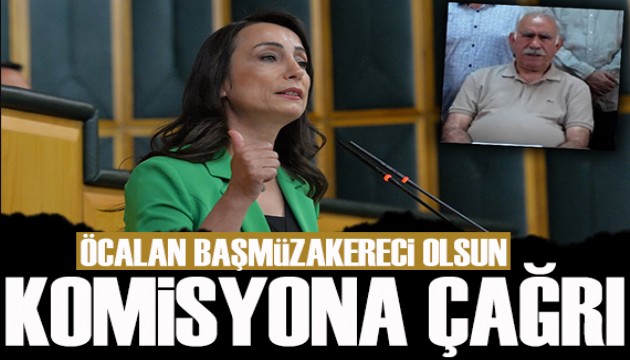 Tülay Hatimoğulları: 'Öcalan başmüzakereci olsun'
