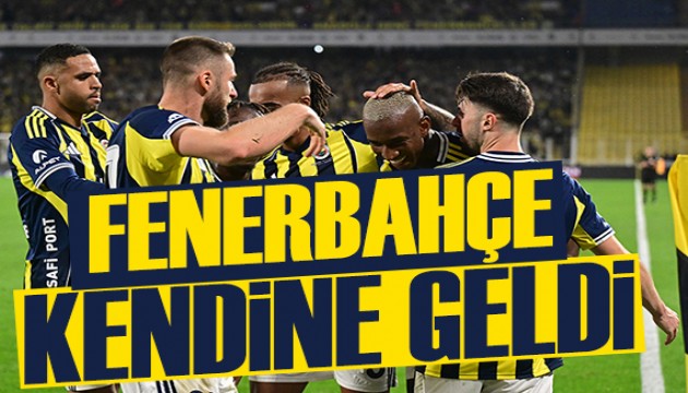 Fenerbahçe kendine geldi | Spor manşetleri