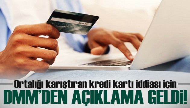 Ortalığı karıştıran kredi kartı iddiasına açıklama geldi!