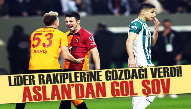 Galatasaray'dan Giresun'da gol şov!