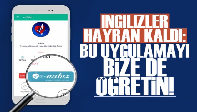 İngilizler e-Nabız'a hayran kaldı