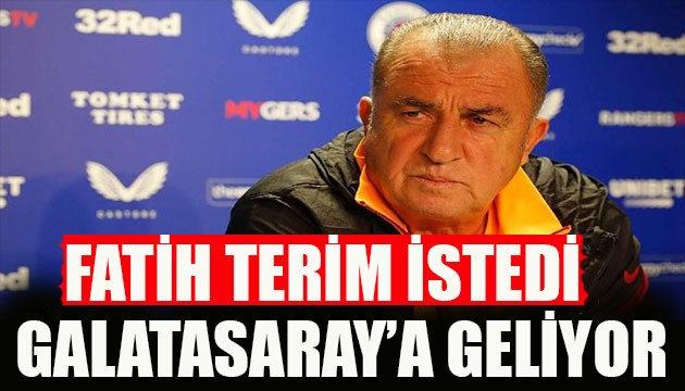 Fatih Terim o ismi istedi