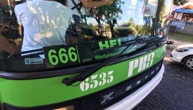 666 numaralı otobüs hattı Polonya'da gündem oldu!