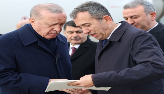 Cumhurbaşkanı Erdoğan'a brifing: Çalışmalar hakkında arz sunuldu