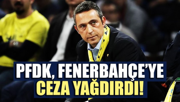 PFDK, Fenerbahçe'ye ceza yağdırdı!