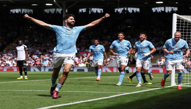 Manchester City, Fulham'ı yenerek liderliğe yükseldi