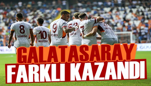 Galatasaray Süper Lig'de farklı kazandı