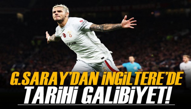 Galatasaray'dan İngiltere'de tarihi galibiyet!