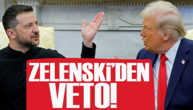 ABD'ye veto kararı! Zelenski toprak tavizine kapıyı kapattı