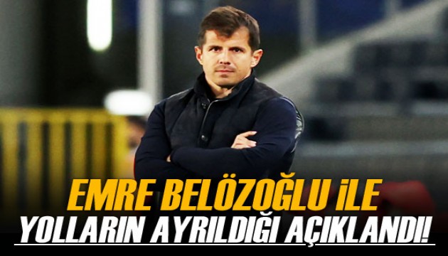 Emre Belözoğlu ile yollar ayrıldı!