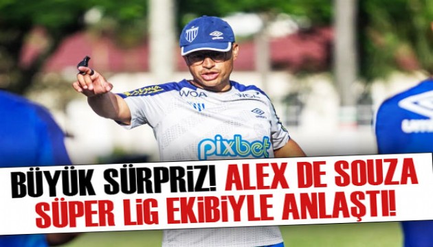 Büyük sürpriz! Alex de Souza Süper Lig ekibiyle anlaştı