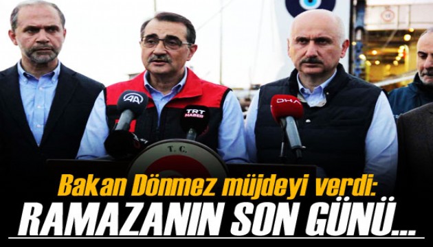 Bakan Dönmez müjdeyi verdi! 'Ramazanın son günü...'