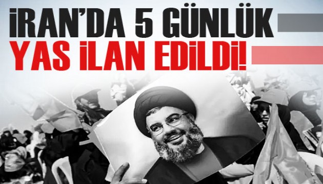 İran, Hizbullah lideri Nasrallah'ın öldürülmesi nedeniyle 5 gün yas ilan etti