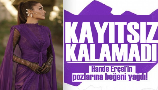 Hande Erçel'in pozlarına Paris Hilton dahi kayıtsız kalamadı