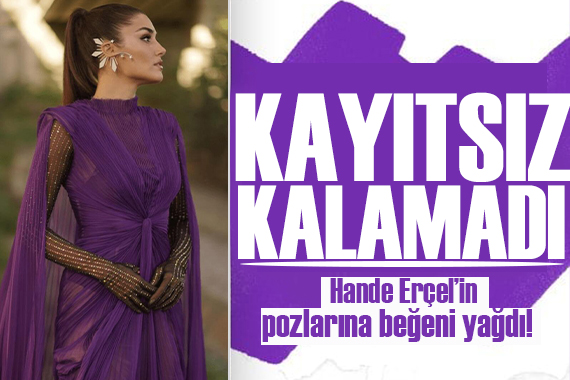Hande Erçel'in pozlarına Paris Hilton dahi kayıtsız kalamadı