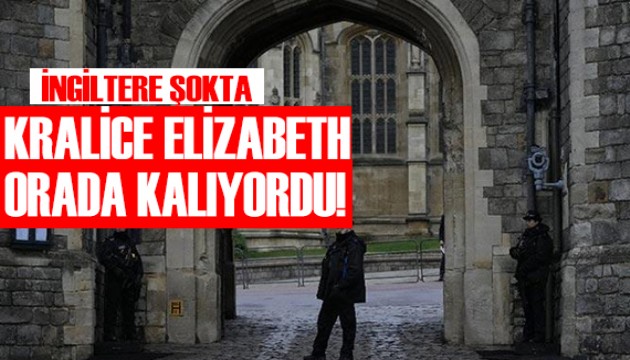 İngiltere şokta! Kraliçe Elizabeth'e saldırı şoku