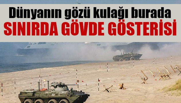 Rusya'dan gövde gösterisi!