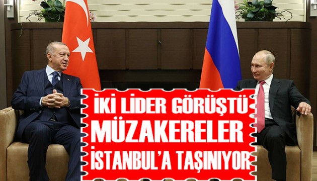 Erdoğan Putin'le telefonda görüştü!