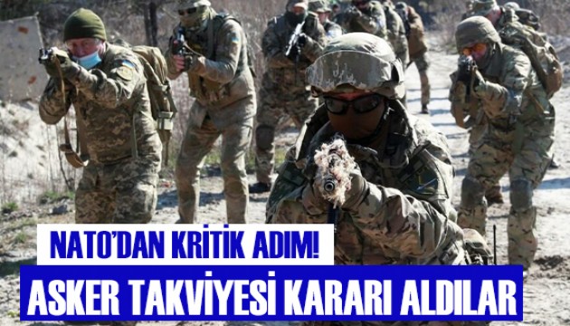 NATO'dan asker kararı!