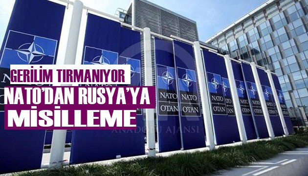 NATO'dan Rusya'ya jet cevap!