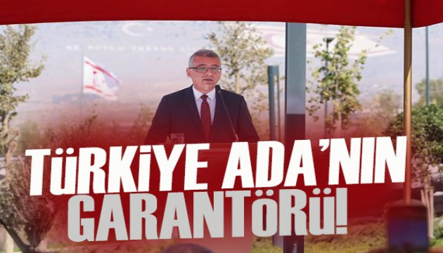 KKTC Cumhurbaşkanı Erhürman: Türkiye Ada'nın garantörü!
