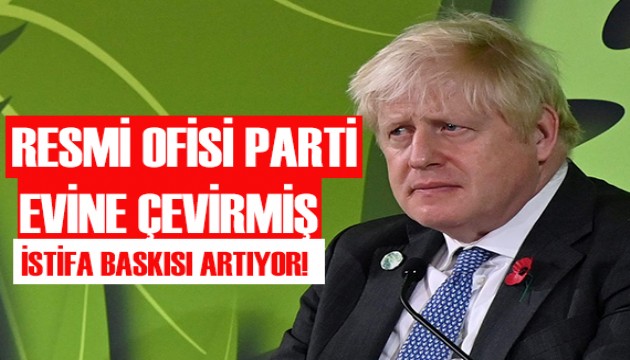 Boris Johnson'a şok suçlama! Ofisi parti evine çevirmiş