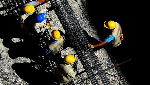 Türk müteahhitlik sektörünün iş miktarı