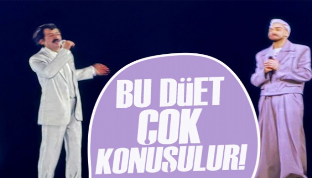 Sefo sahnede Müslüm Gürses ile düet yaptı