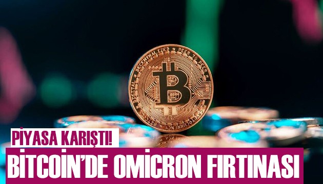 Bitcoin'e Omicron şoku!