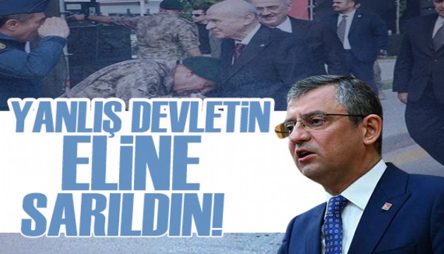 Özel'den Bahçeli'nin elini öpen Özel Harekat Başkanı'na tepki: Yanlış devletin eline sarıldın