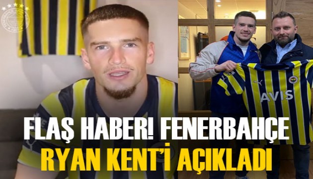 Fenerbahçe'den sezonun ilk flaş transferi! Ryan Kent formayı giydi, imzayı attı