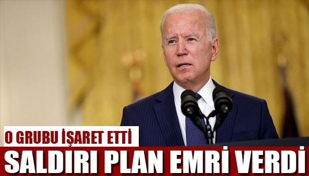 Biden'dan saldırı plan emri