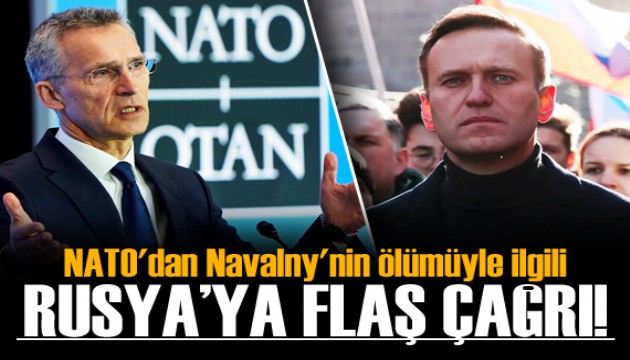 NATO'dan Navalny'nin ölümüyle ilgili Rusya'ya flaş çağrı!