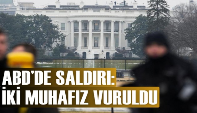 Beyaz Saray yakınlarında silahlı saldırı!