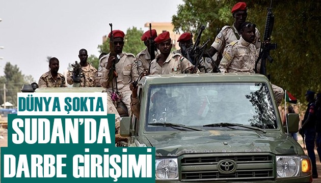 Dünya şokta! Sudan'da darbe girişimi