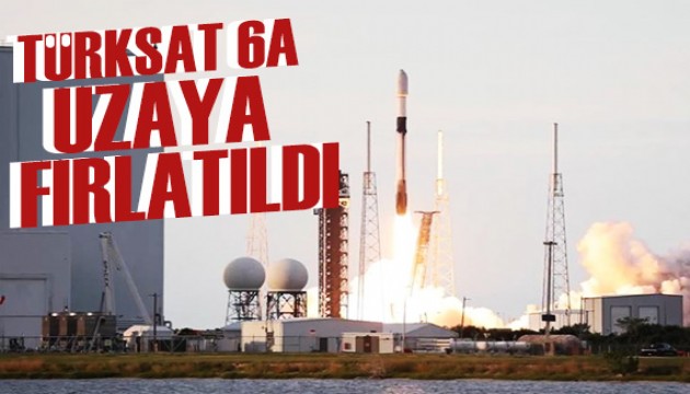 Türksat 6A uzaya fırlatıldı