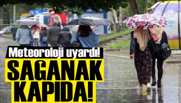 Meteoroloji uyardı: Gök gürültülü sağanak kapıda