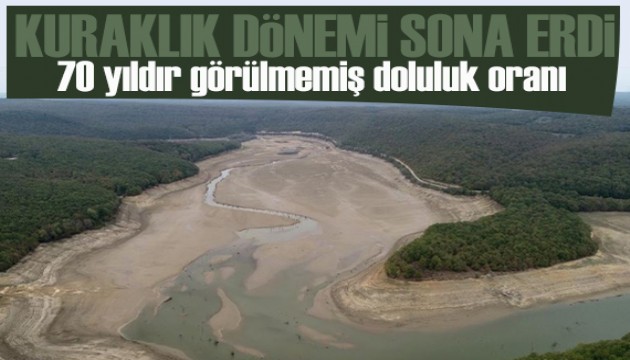 Türkiye'de kuraklık sona erdi, barajlar ve yeraltı suları doldu