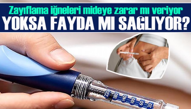 Çarpıcı araştırma: Popüler zayıflama iğneleri mideye zarar mı veriyor, yoksa fayda mı sağlıyor?