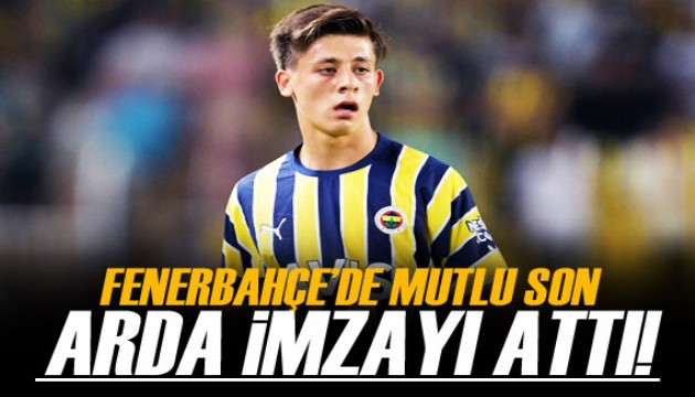 Fenerbahçe'de mutlu son! Arda Güler imzayı attı