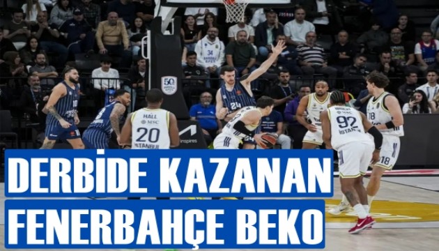 Fenerbahçe Beko derbiyi kazandı