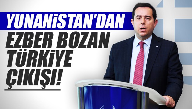 Yunanistan'dan ezber bozan 'Türkiye' çıkışı!