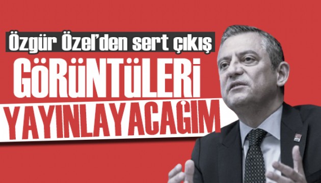 Özgür Özel'den Manavgat çıkışı: