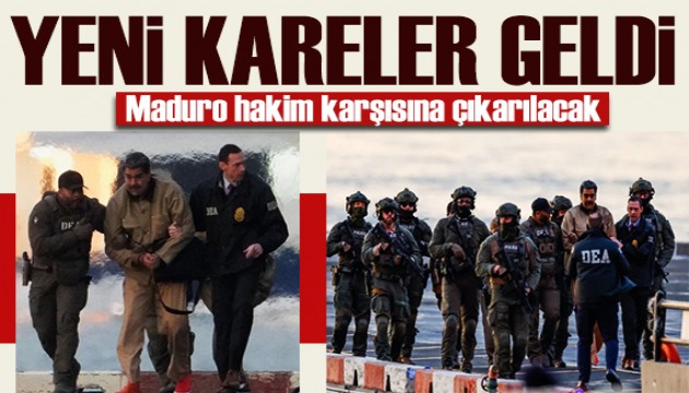 Maduro hakim karşısına çıkacak! Son görüntüleri ortaya çıktı
