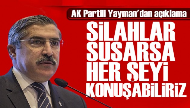 PKK Türkiye'den çekiliyor! AK Partili Yayman'dan açıklama: Tarihi bir adımdır!