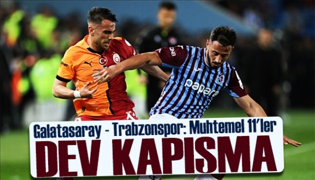 Derbi haftası: Galatasaray'ın konuğu Trabzon!
