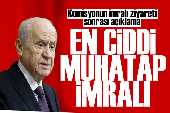 Bahçeli'den dikkat çeken konuşma: Terör bitsin de isterse sonumuz dar ağacı  olsun!