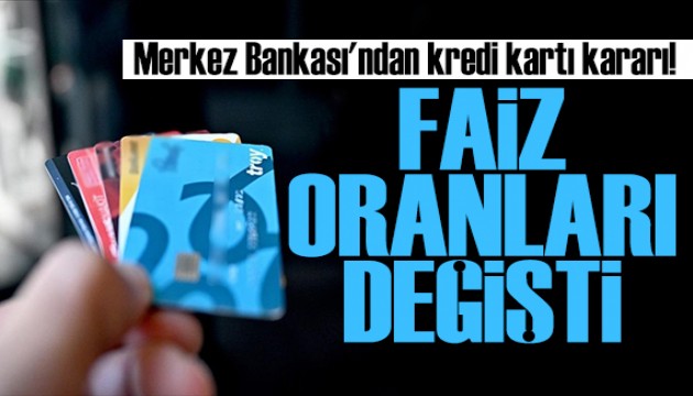Resmen yayımlandı: Faiz oranlarında indirim