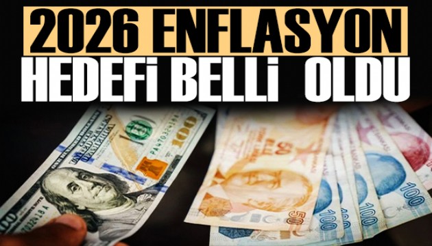 TCMB'nin yıl sonu enflasyon tahmini yükseldi! 2026 enflasyon hedefi belli oldu