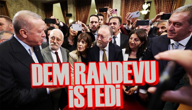 DEM Parti'den açıklama: Cumhurbaşkanı Erdoğan ile görüşecekler